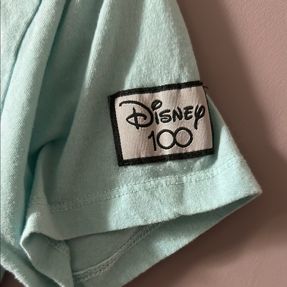 Disney Ariel Graphic T-Shirt in Aqua and Pink Kids - 9/10 - Picture 2 of 3